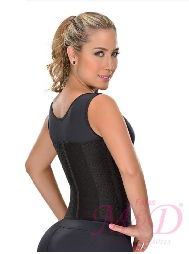 Blusa deportiva de látex con mayor cobertura en la espalda Ref. FL0550