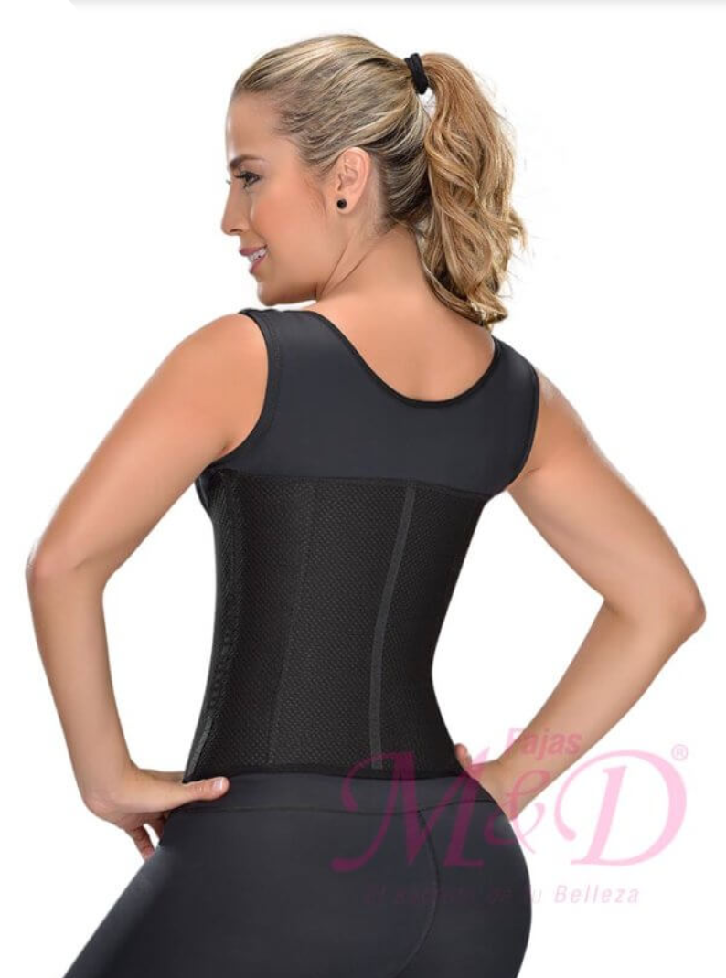 Chaleco deportivo de látex con mayor cobertura en la espalda Ref. FL0555